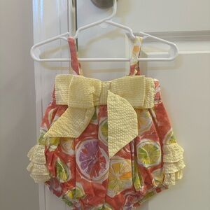 Banana Split Citrus Baby Bubble 0-3m GUC